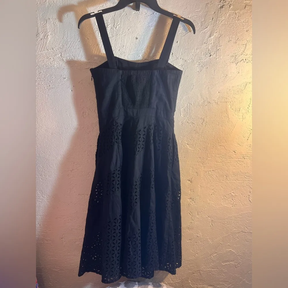 White House Black Market Black Sleeveless Midi Sundress - Image 10