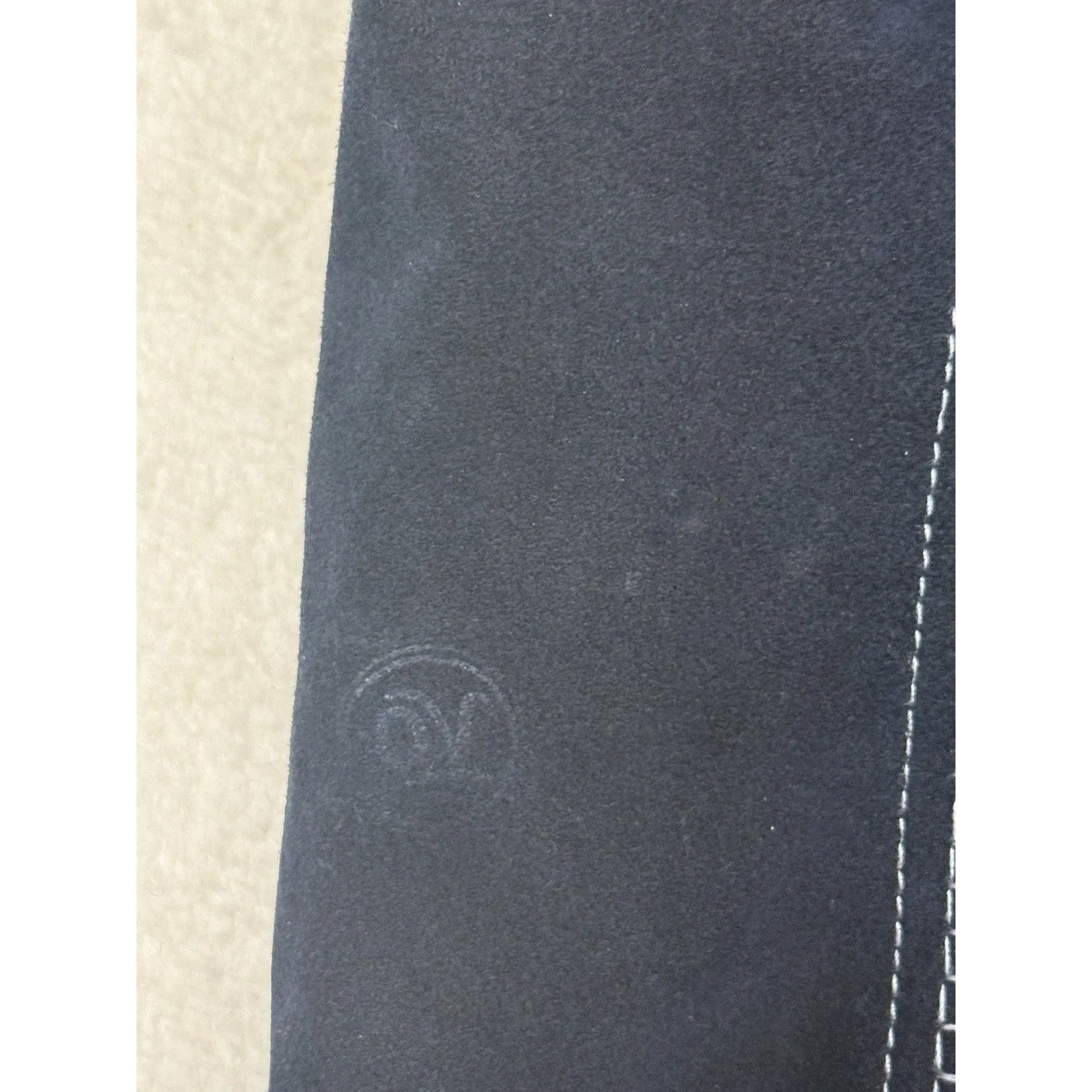 Ovation Horseback Riding Breeches Pants Knee Patch Blue Womens 28 R Equestrian - Image 7