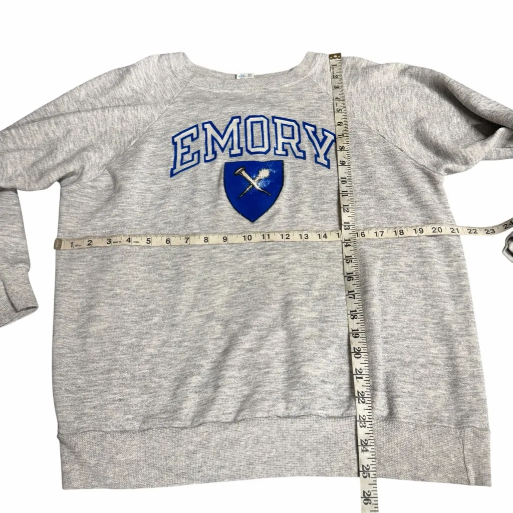 Vintage Champion Emory Sweatshirt 1980s Womens Size XL - Image 4