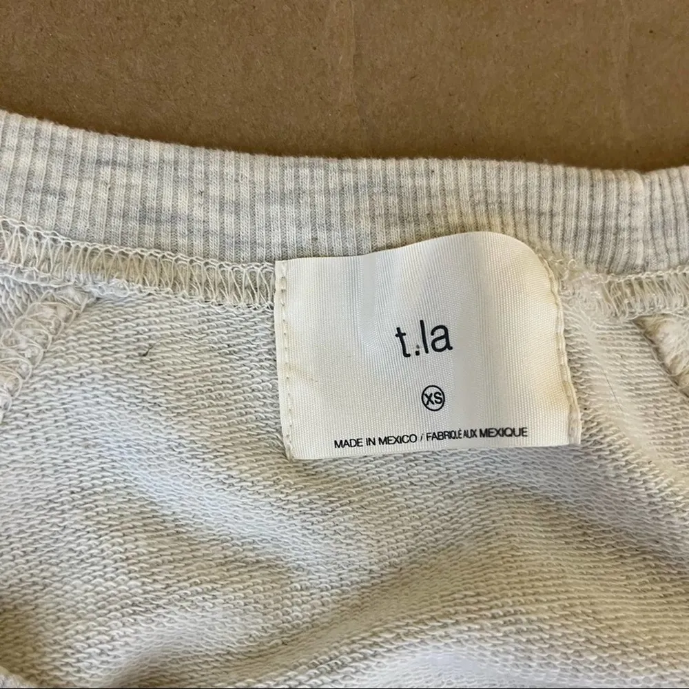 Anthropologie T.La Cream Oversize Sweater - Image 6