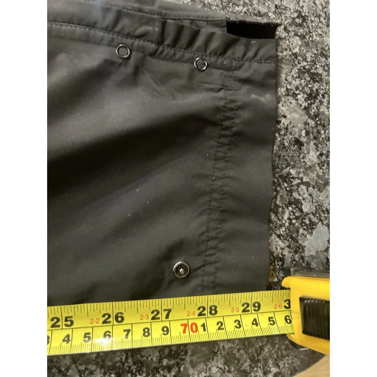 Zero Restriction Womens MEDIUM Waterproof Golf Pants Black GoreTex Ankle Zip EUC - Image 6