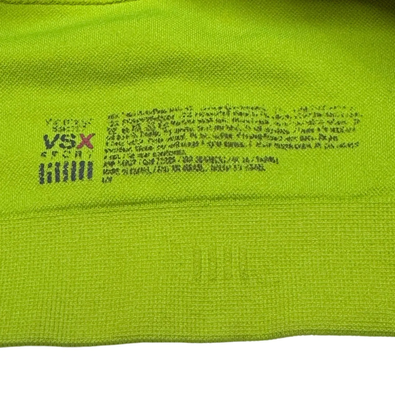 VSX Victoria's Secret Sport Racerback Sports Bra Neon Yellow Black Medium - Image 5