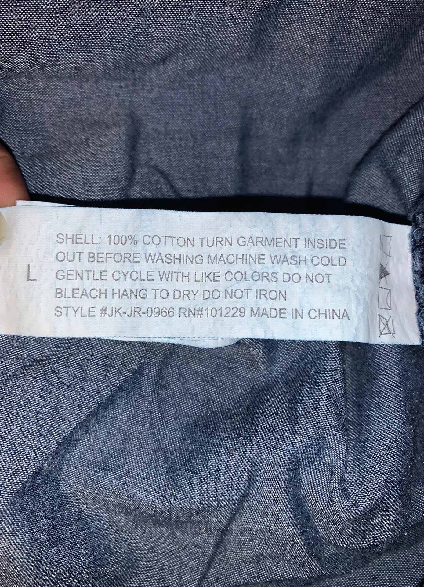 Chambray Lightweight Jacket - Image 6