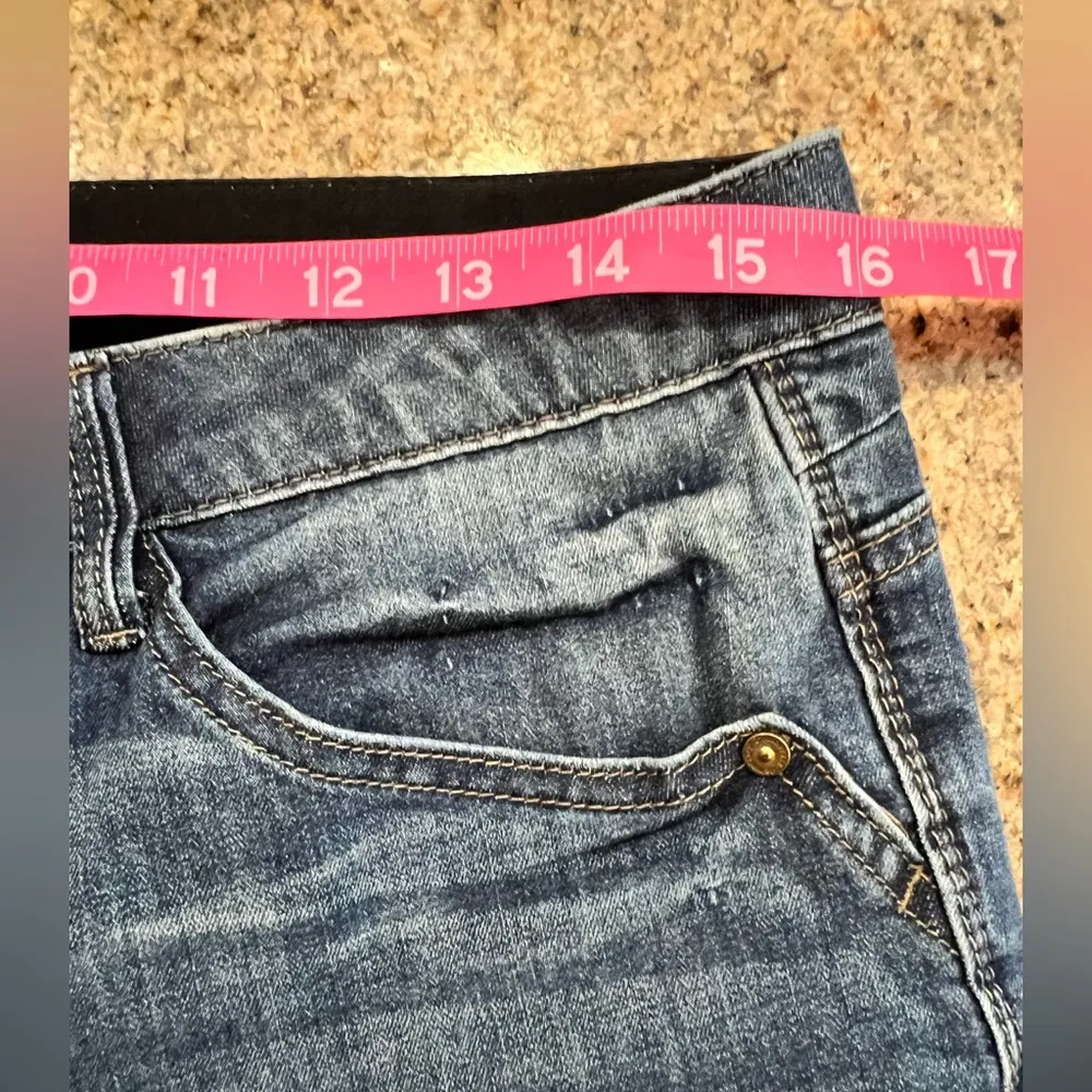 Democracy Women's Ab Solution High Rise Boyfriend Jeans Size 10 Blue B2352E3AU - Image 5