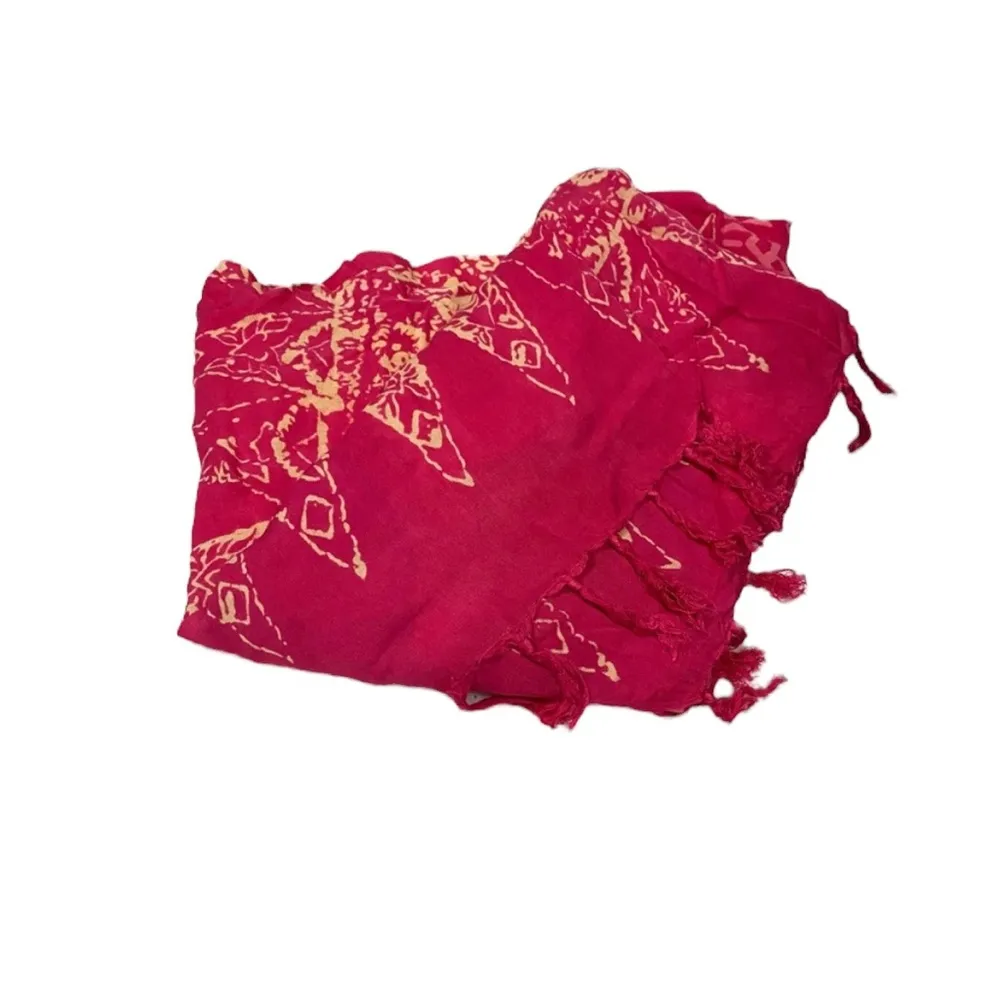 Pink Orange Scarf Wrap Women’s One Size Accessories Tassel Detail Into Africa! - Image 2