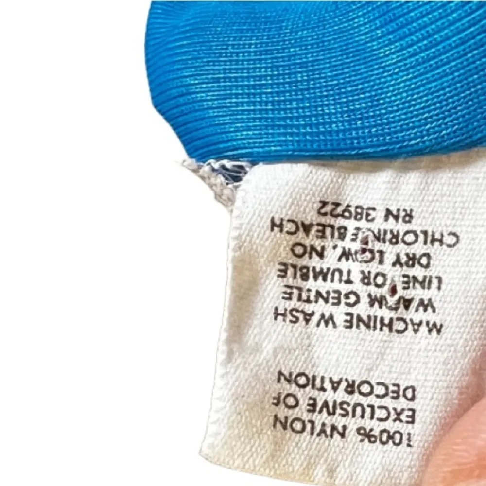 Vintage Deena Blue‎ Negligee Blue Size M - Image 5