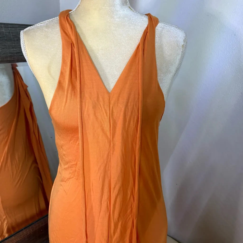 BCBGMAXAZRIA  Tangerine Sleeveless Dress - Image 13