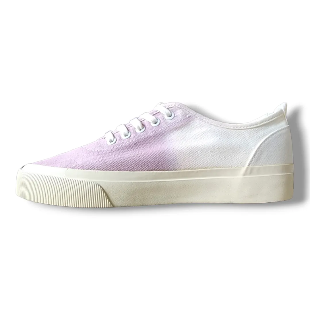 Everlane Forever Ombre Skate Sneaker – Purple & Ivory Women's Size 8 - Image 4