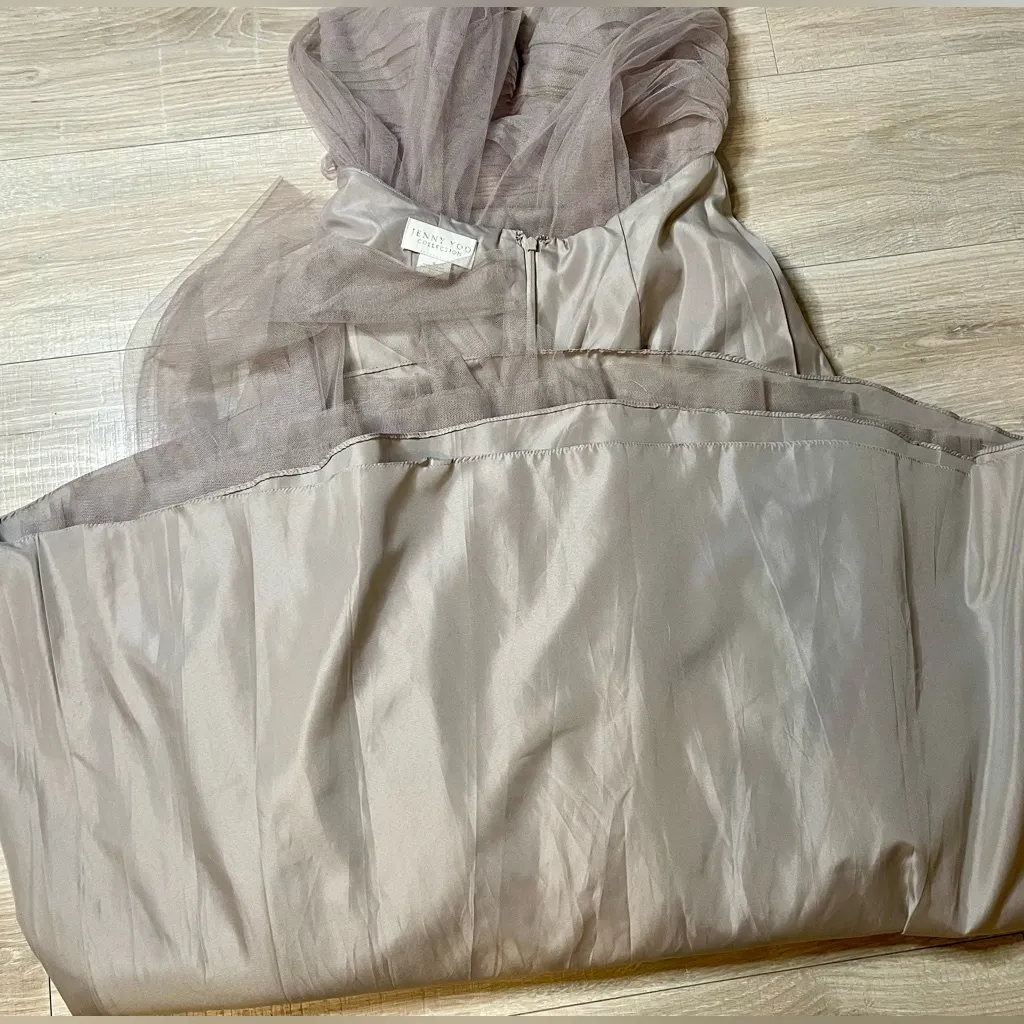 Jenny Yoo Mauve Tulle Gown Sz 6 – Bridesmaid / Formal - Image 12