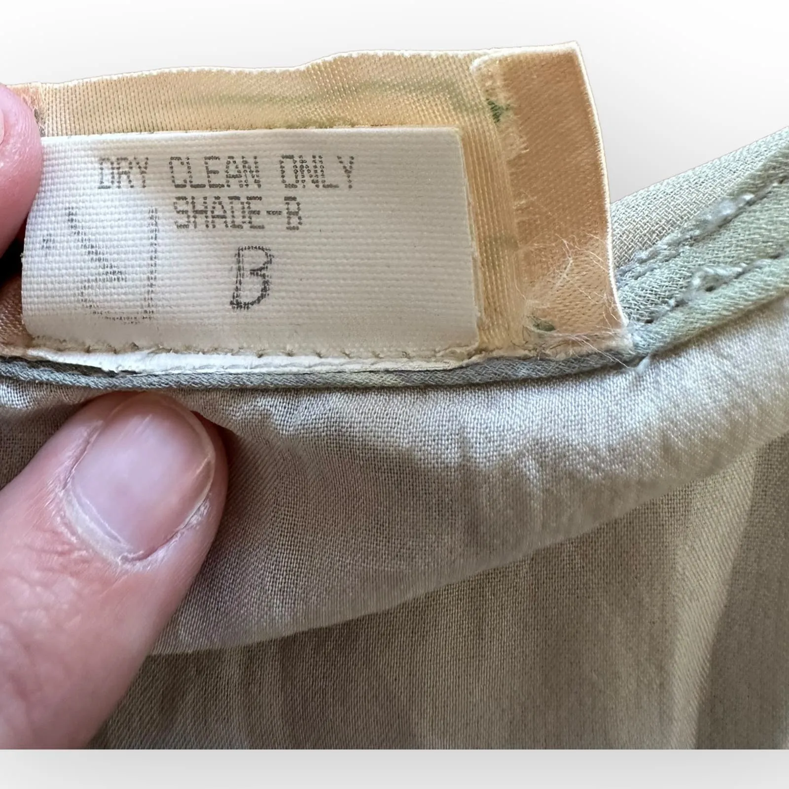 Bonnie Strauss‎ Vintage Chiffon lined Blue Green Floral Maxi Sundress Size 8 - Image 8