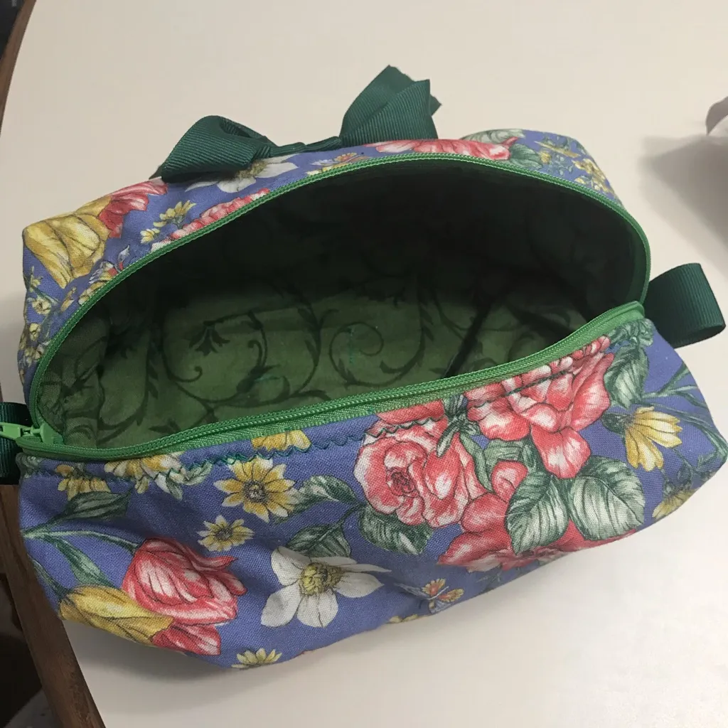Floral Makeup Bag - Image 3