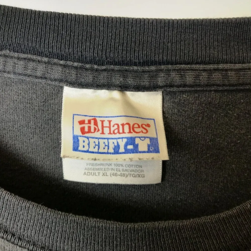 Vintage Russian River Tasty Adult Beverage T Shirt Forest Double Sided Size XL - Image 7