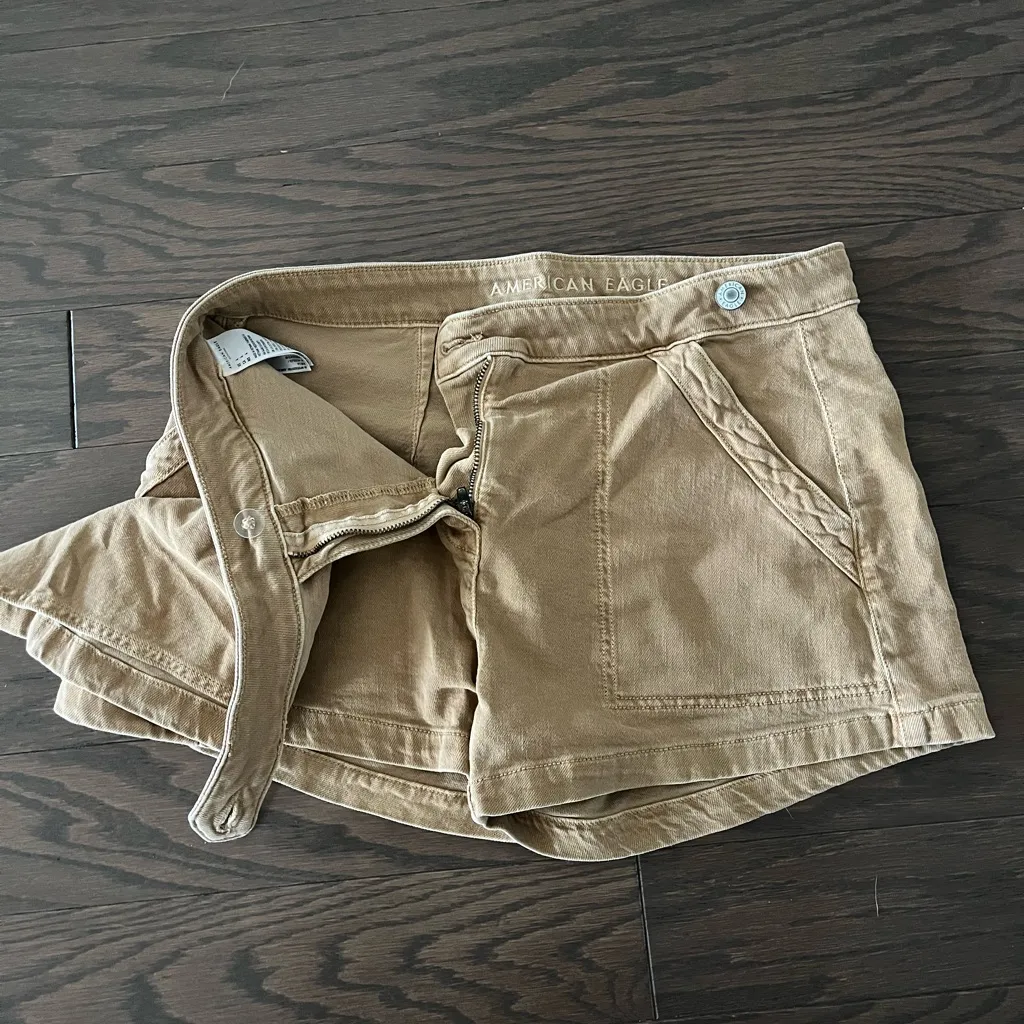 American Eagle Outfitters Khaki Skort - Image 6