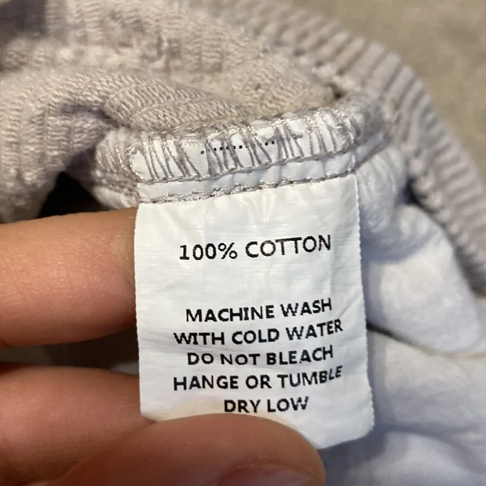 Böhme Cream Corduroy Paperbag High Waisted Shorts Size L - Image 3