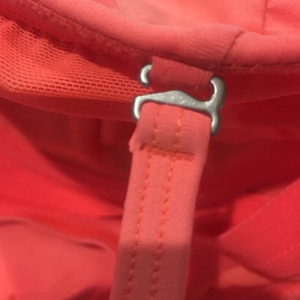 Athleta Swim Tankini Top Sz 34B/C Coral Color Convertible Strap Tankini Top - Image 8