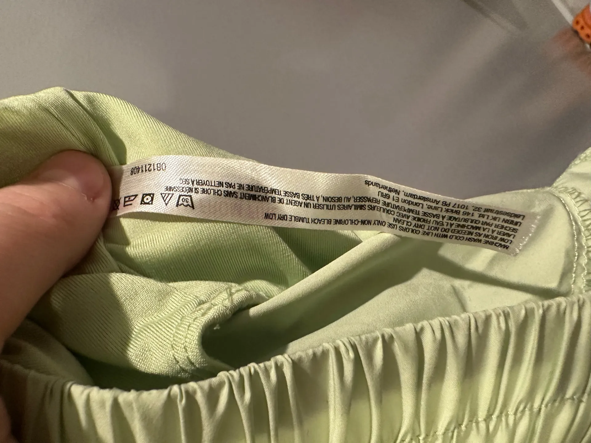 Free People Movement Get Your Flirt On Shorts Lightning Lime - Image 8