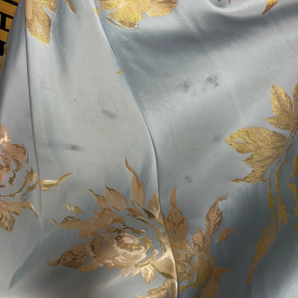 Blush Prom‎ Clarisse Deep V-neck Brocade A-line Formal Dress
Size 4 - Image 7