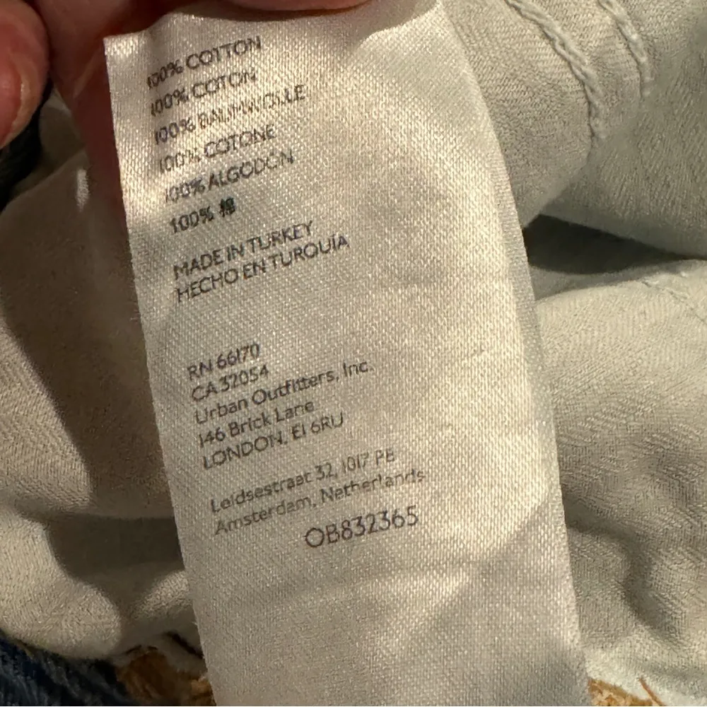 Free People We The Free Maggie Mid Rise Straight Leg Jeans Size 24 - Image 5