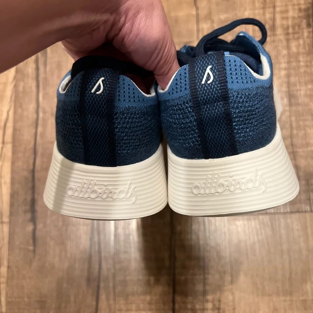 Allbirds Tree Runner Go Blue Sneakers - Image 9