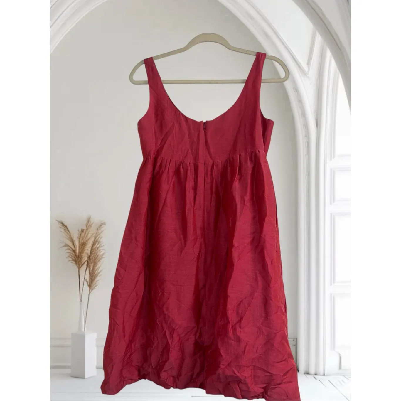 ✨Heike Jarick Pink Silk Blend Mini Sz 8 Dress✨ - Image 2