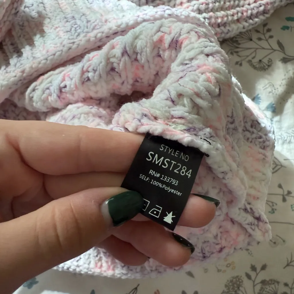 POL Pastel Speckled Turtleneck Sweater - Image 5