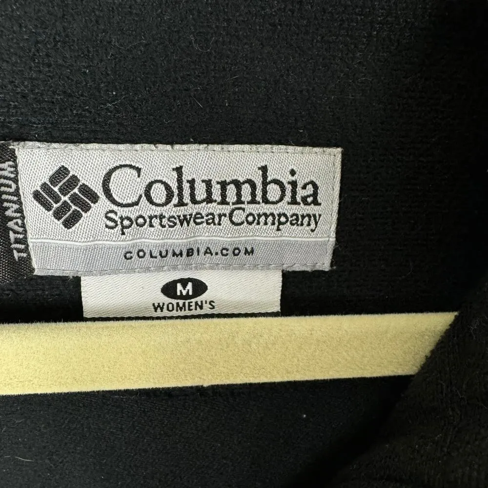 Columbia Titanium Interchange Black Full Zip Lined Lightweight Jacket Size M - Image 10