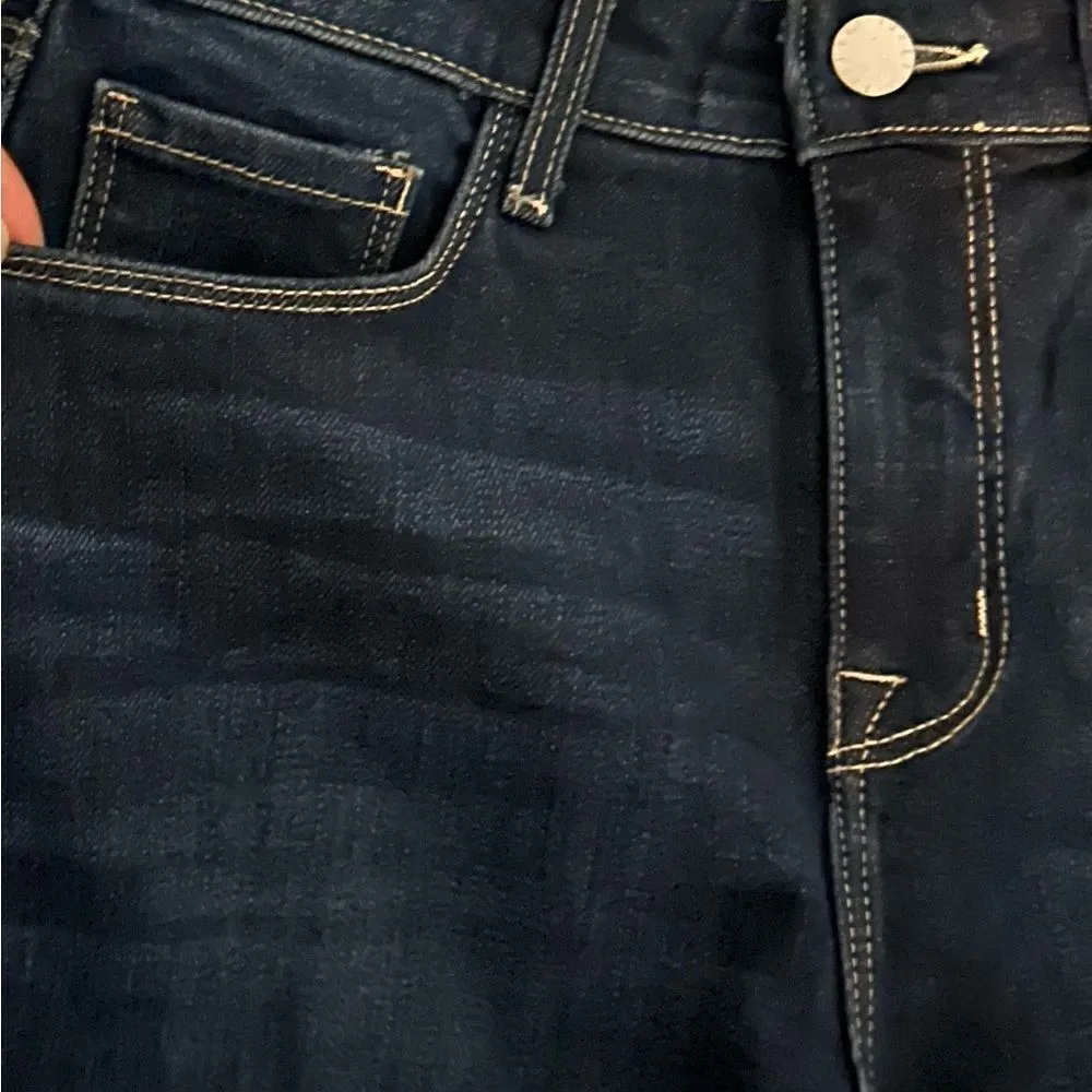 L’Agence Harrison Dark Wash Slim Straight Leg Jeans Size 25 New with Tags - Image 6