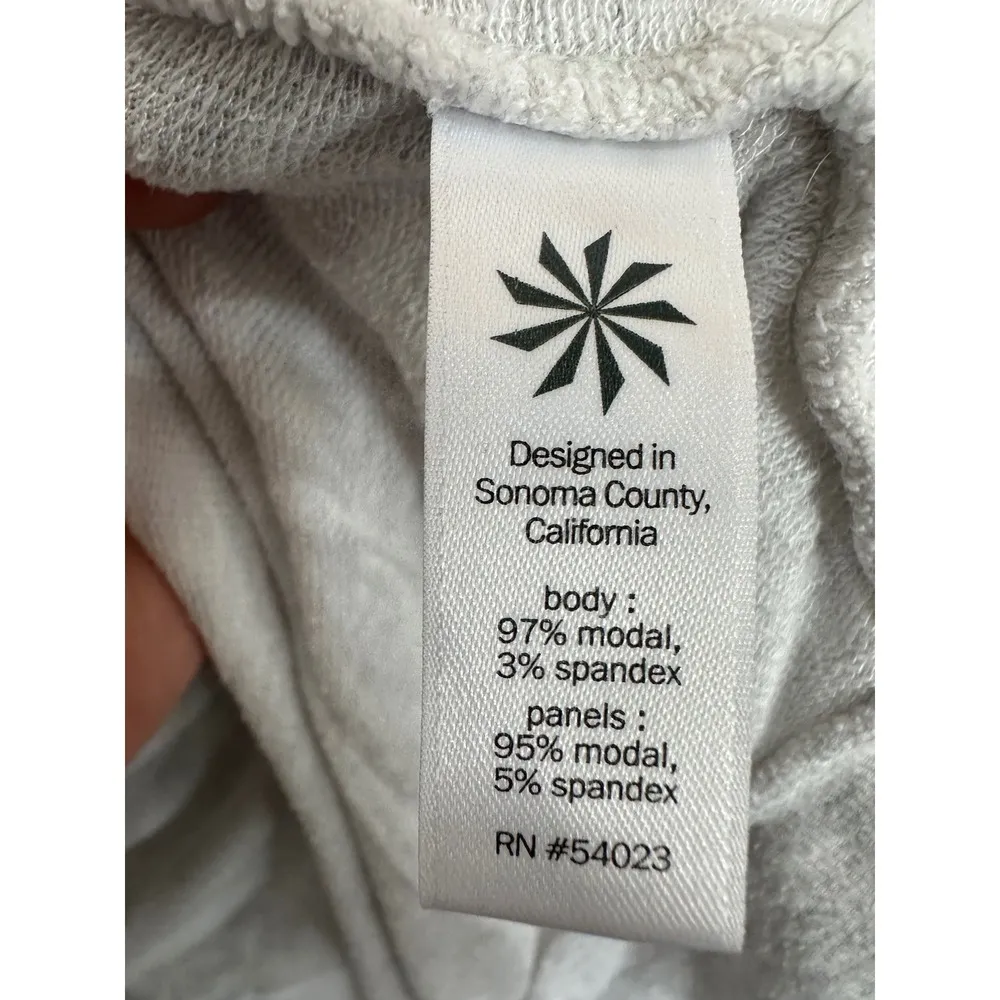 Athleta Modal Wrap Studio Cardigan Light Gray Size XS Coverup - Image 7