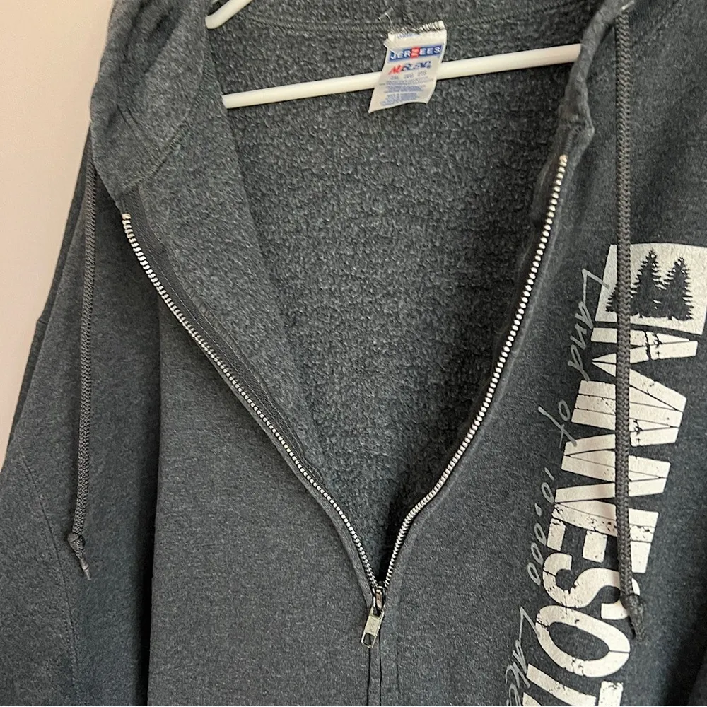 Minnesota Zip Up Sweatshirt Size 2X - Image 5