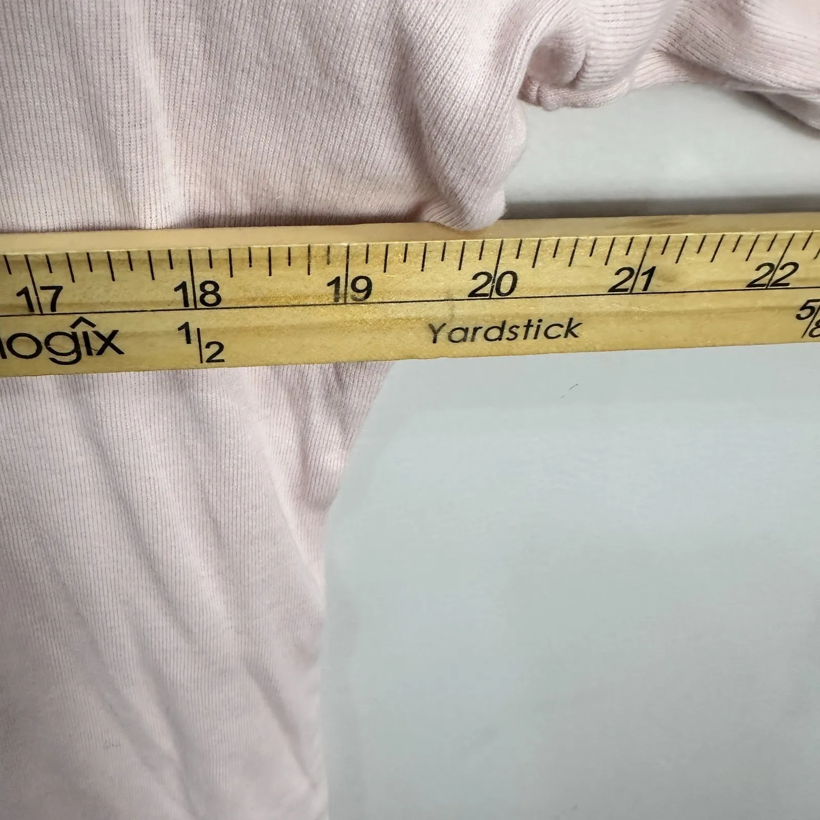 Talbots Top Women Large Pink Cotton Quiet Luxury Classic Feminine Elevated Basic - Image 6