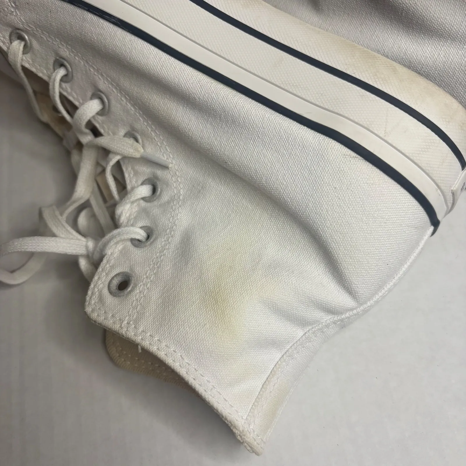 Converse‎ Chuck Taylor All Star Lift Platform High Top White Sneakers Shoes 9 - Image 5