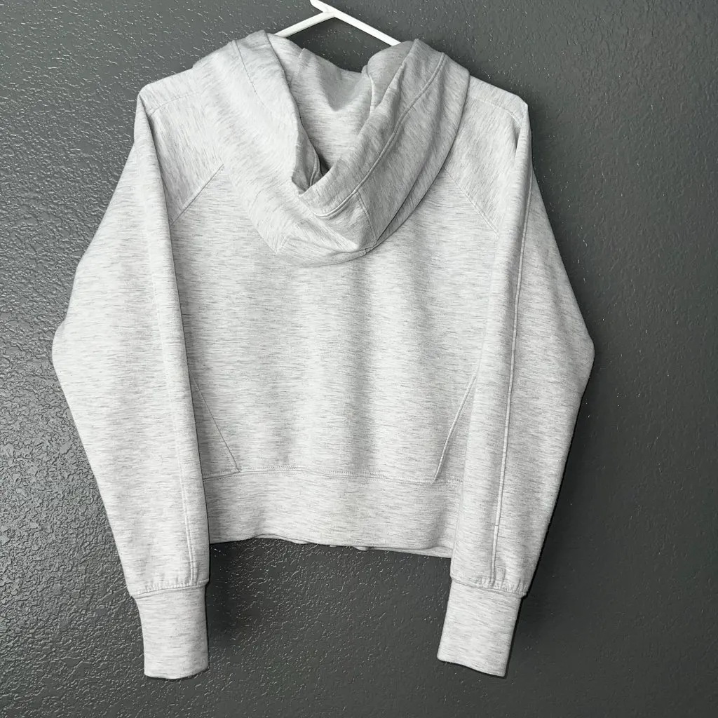 Yogalicious Scuba Amy Zip Hoodie Jacket Women’s XS | Gray Athleisure - Image 6