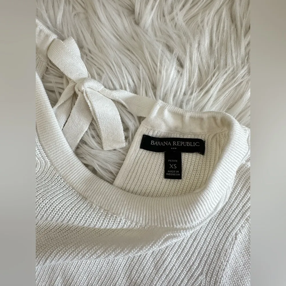 Banana Republic tie back sweater - Image 5