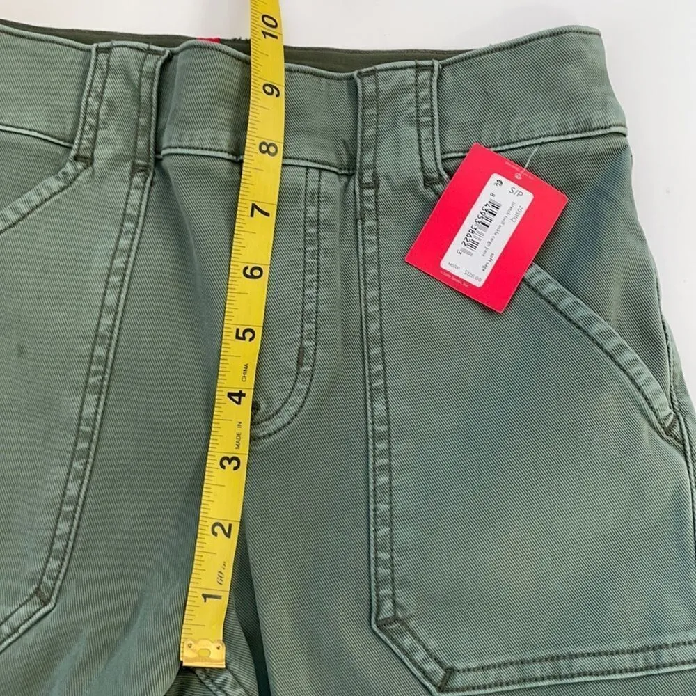 SPANX Stretch Twill Ankle Cargo Pant Soft sage NWT women’s size SP Shaping - Image 10