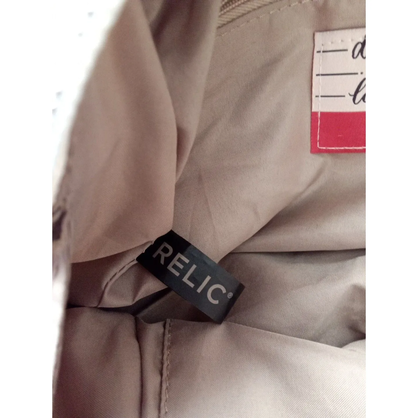 relic handbags With Straps Lavender‎ And Beige - Image 12