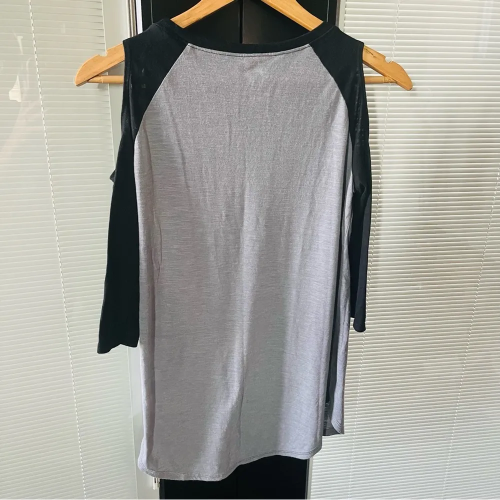 Black and Gray SO long Sleeve Shirt - Image 6