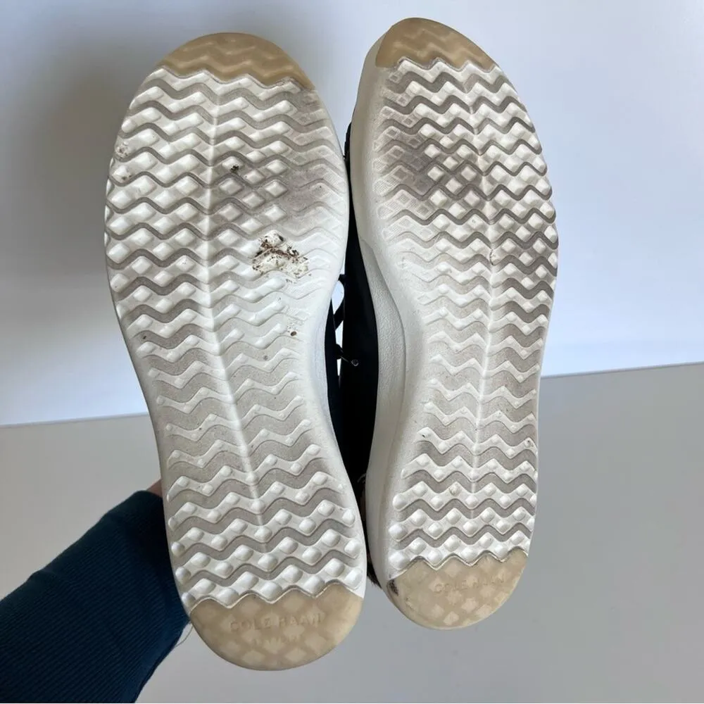 Cole Haan GP Leather & Cow Hair Tennis Sneakers - Image 7