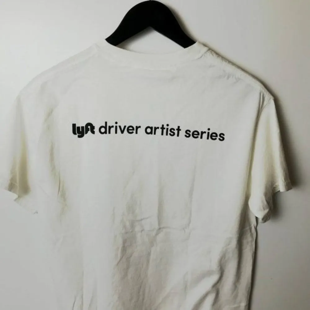 Lyft T Shirt Driver Artist Series Graphic Tee Short Sleeve Double SIded M Size M - Image 6