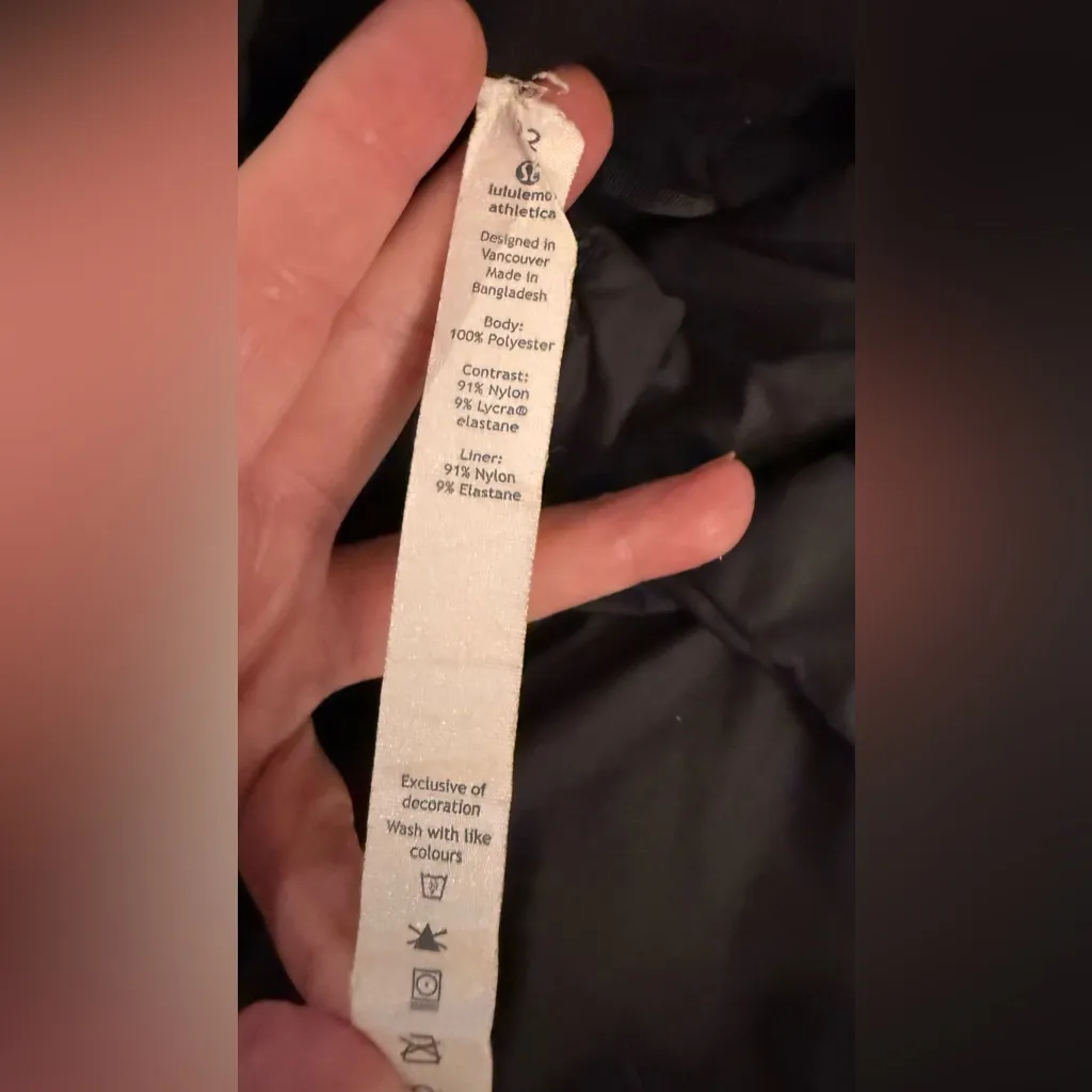 Lululemon Rare  Rush Hour Jacket Coat Black • 2016 Retired Edition Size 12 - Image 12