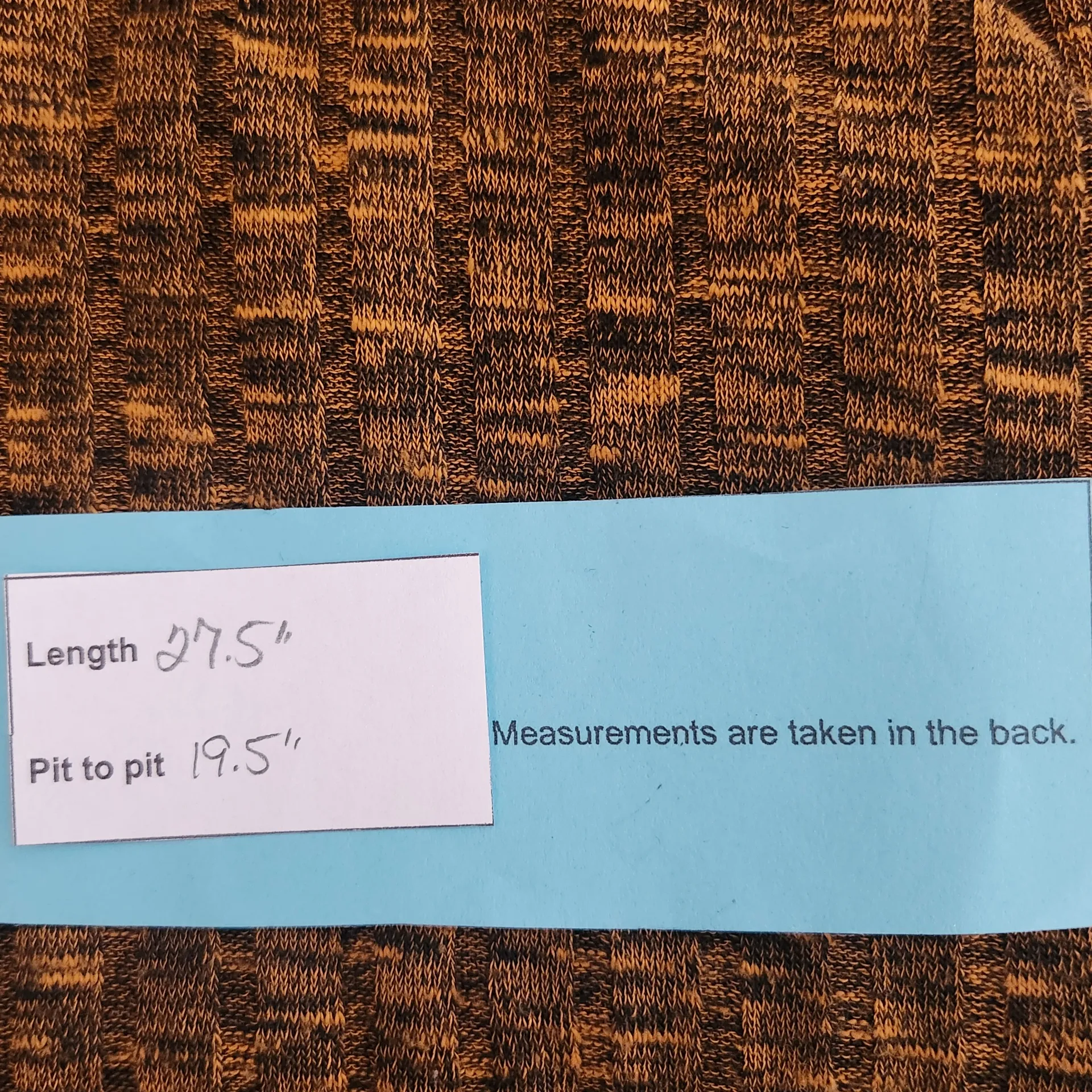 LOGO Lori Goldstein Golden Brown Open Front Cardigan Sweater Vest Size Large - Image 2