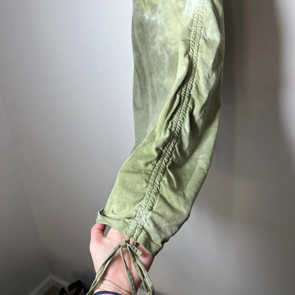 Cotton Citizen Ruched Side Lisbon Tank Dress Sz S Green Made in USA - Image 2