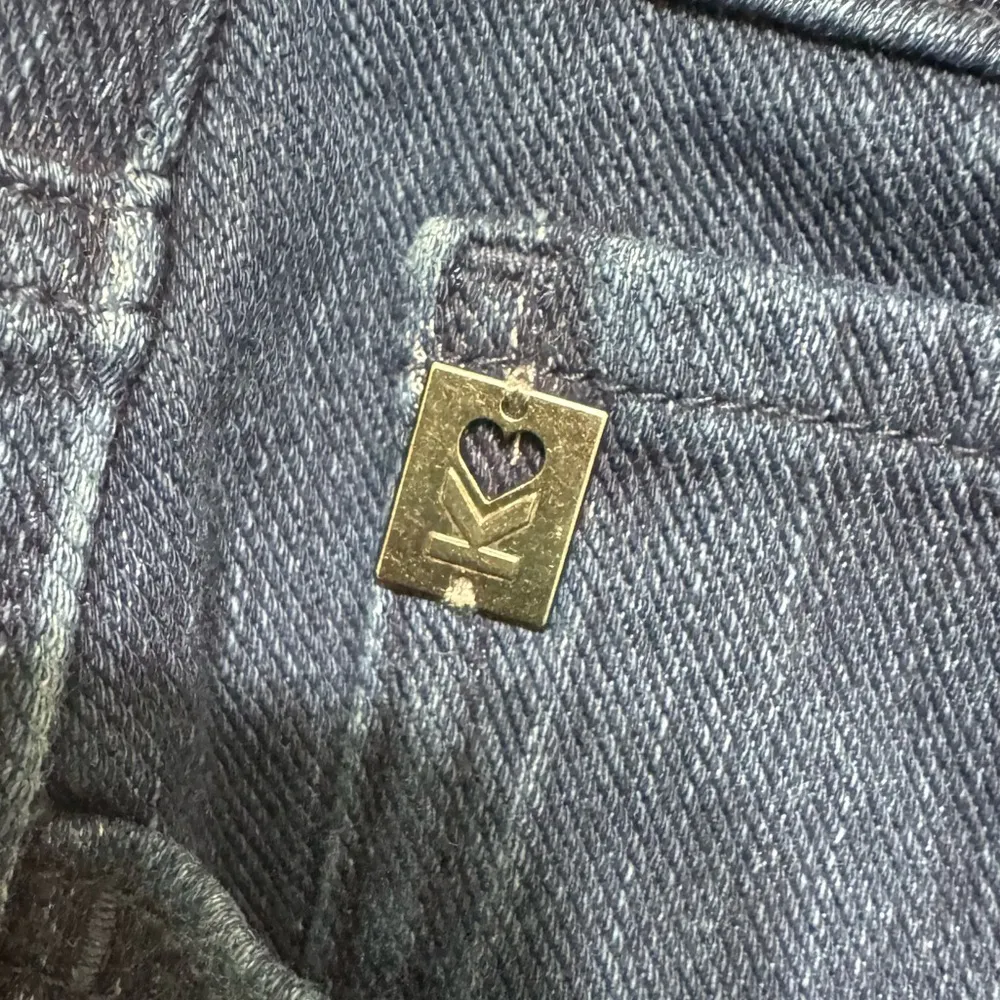 Belle by Kim Gravel Reg Flexibelle Kickity Split Straight Jean Dark Indigo Sz 8 Blue - Image 3