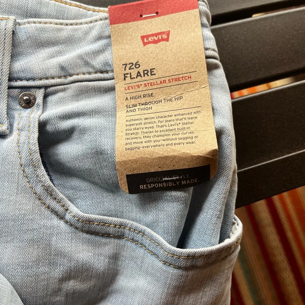 Levi’s Women’s 726 High Rise Flare Jeans - Image 6