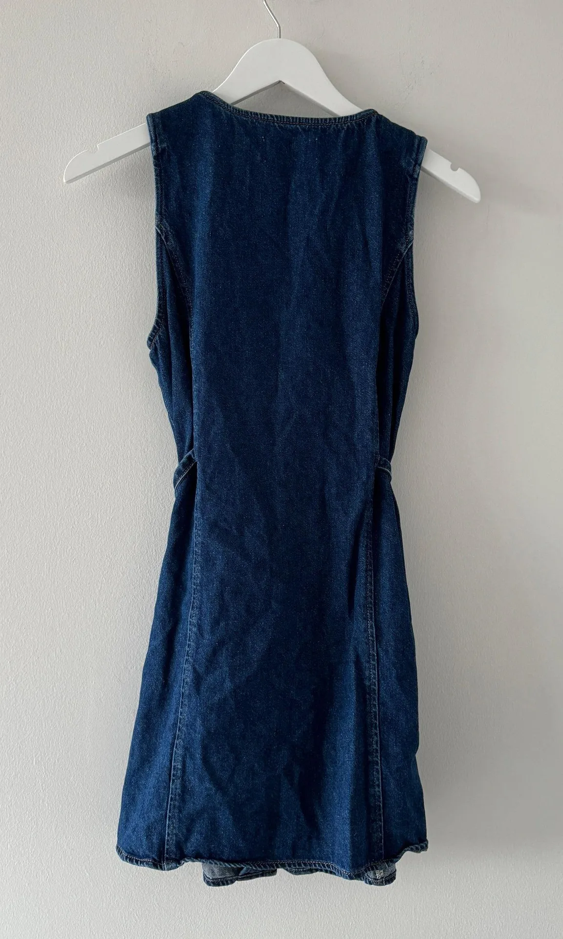 Jaime Denim Mini Dress - Image 6