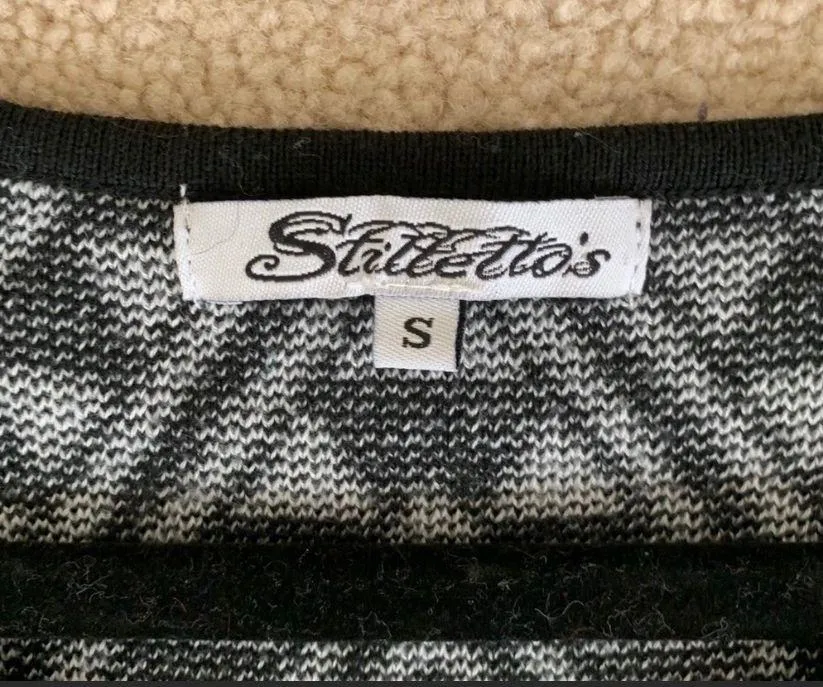 Diamond Pattern Dress - Image 4