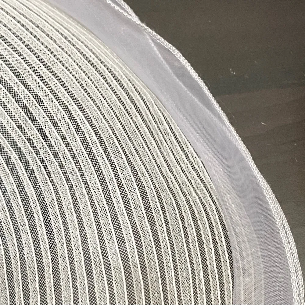 Vintage GIOVANNIO NY “Truly” Gray Wide Brim Dress Hat Derby Fascinator Hat - Image 15