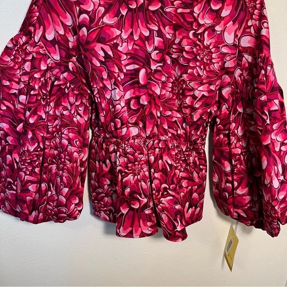 Kika Vargas x Target Mum Floral Blouse Pink - Image 6