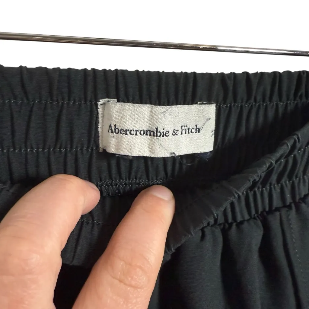 Abercrombie & Fitch Women’s Pull On Straight Leg Pants Black SL - Image 6