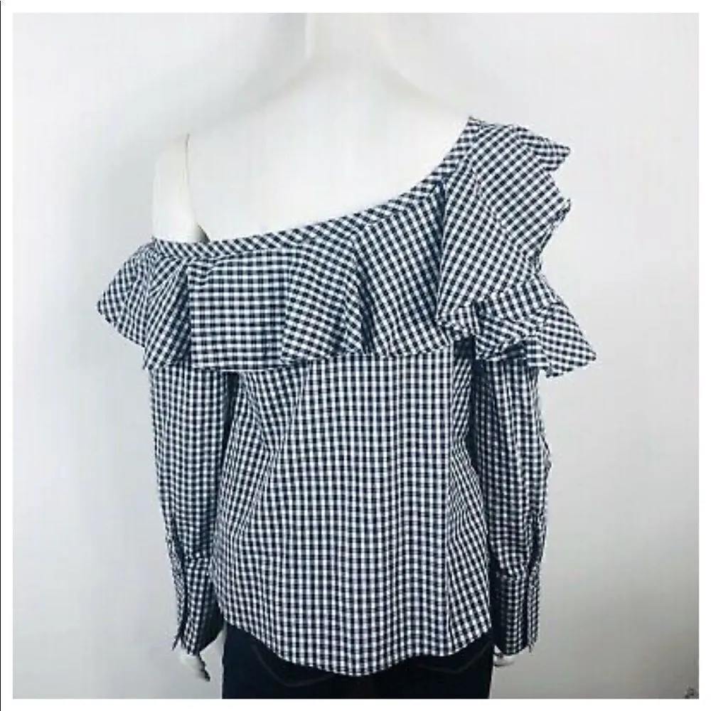 Sunday In Brooklyn Anthropologie Gingham Top - Image 2