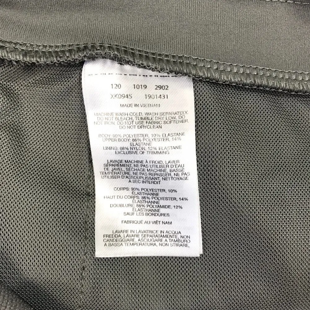 COLUMBIA Tidal PullOn Flex Shorts Women L Gray Stretch Zip Pocket Outdoor Travel - Image 10